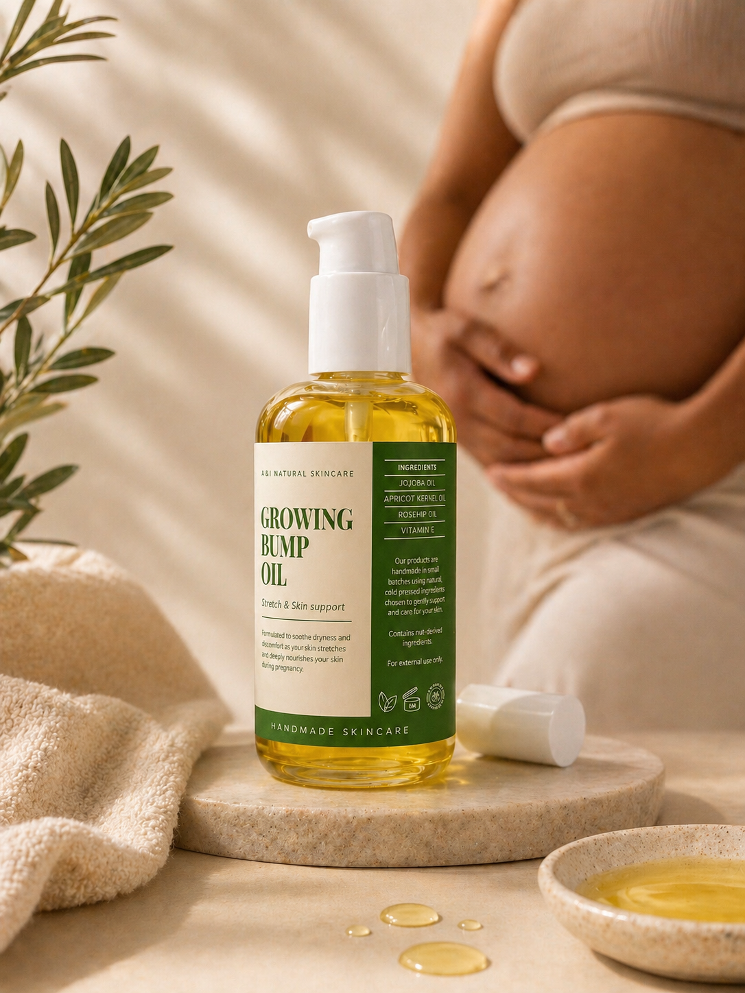 Growing Bump oil